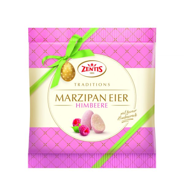 Zentis Marzipan Eier Himbeere, TW-Beutel