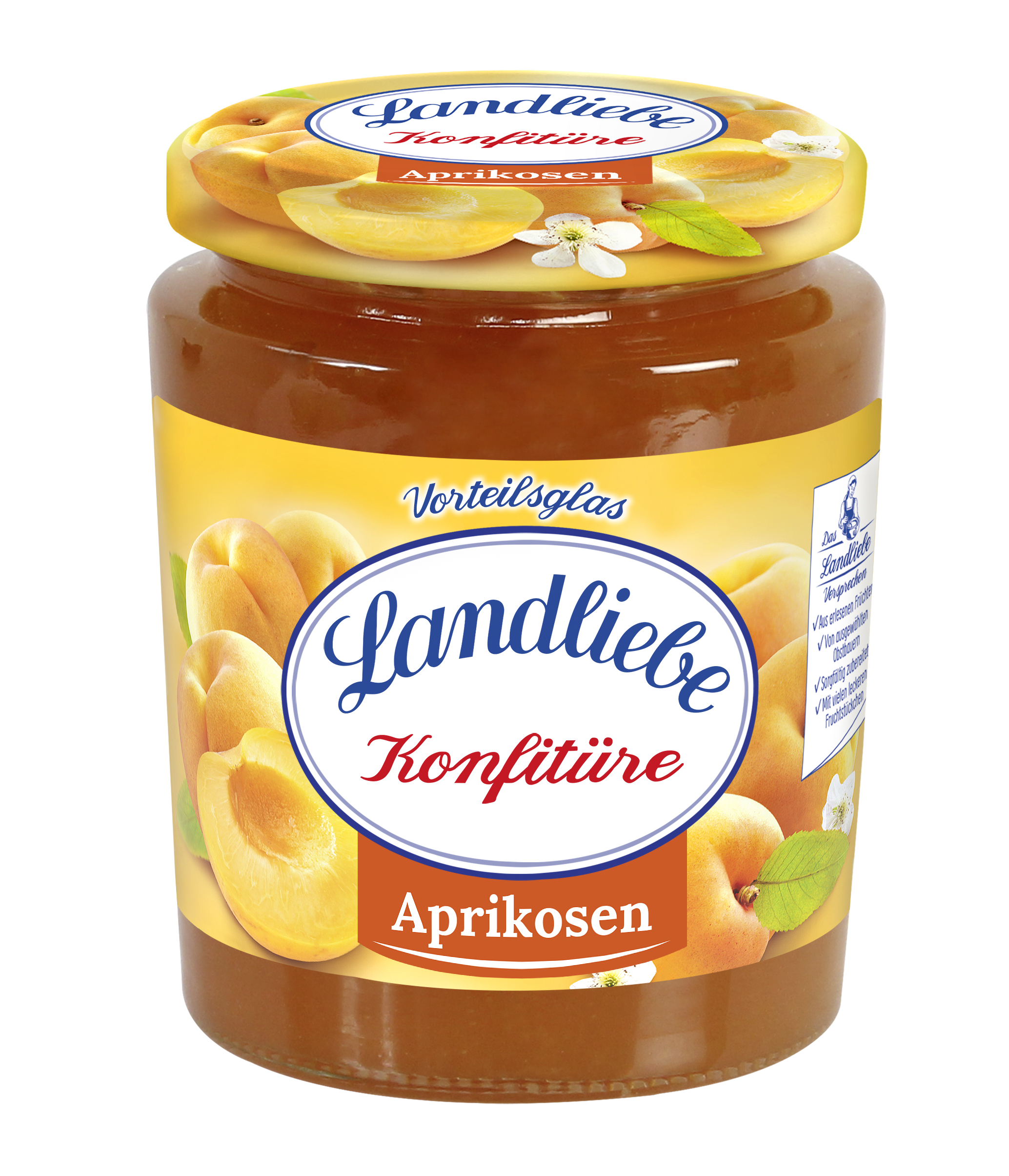 Landliebe Konfitüre Extra, Vorteilsglas Aprikose