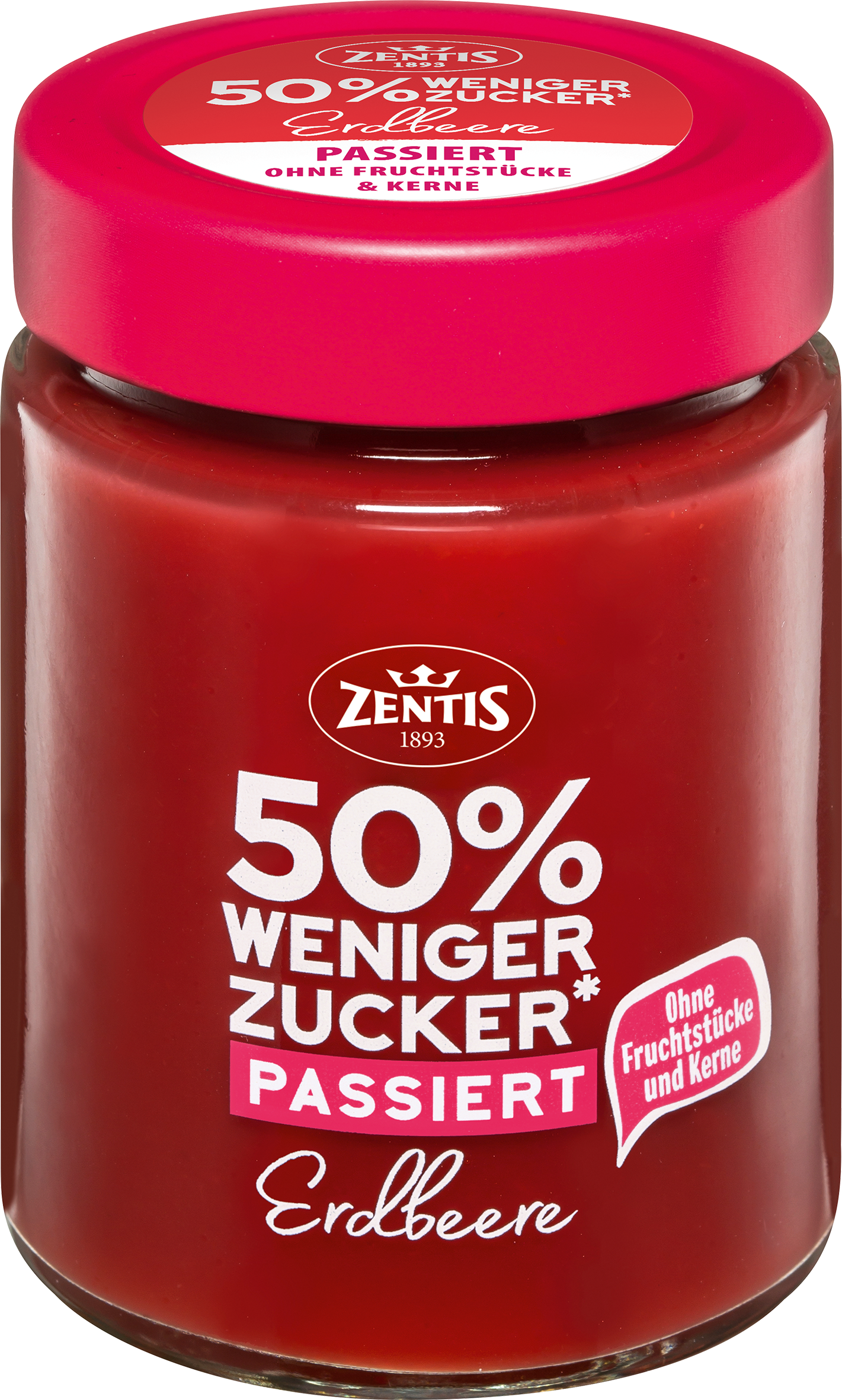 50% weniger Zucker passiert 195g