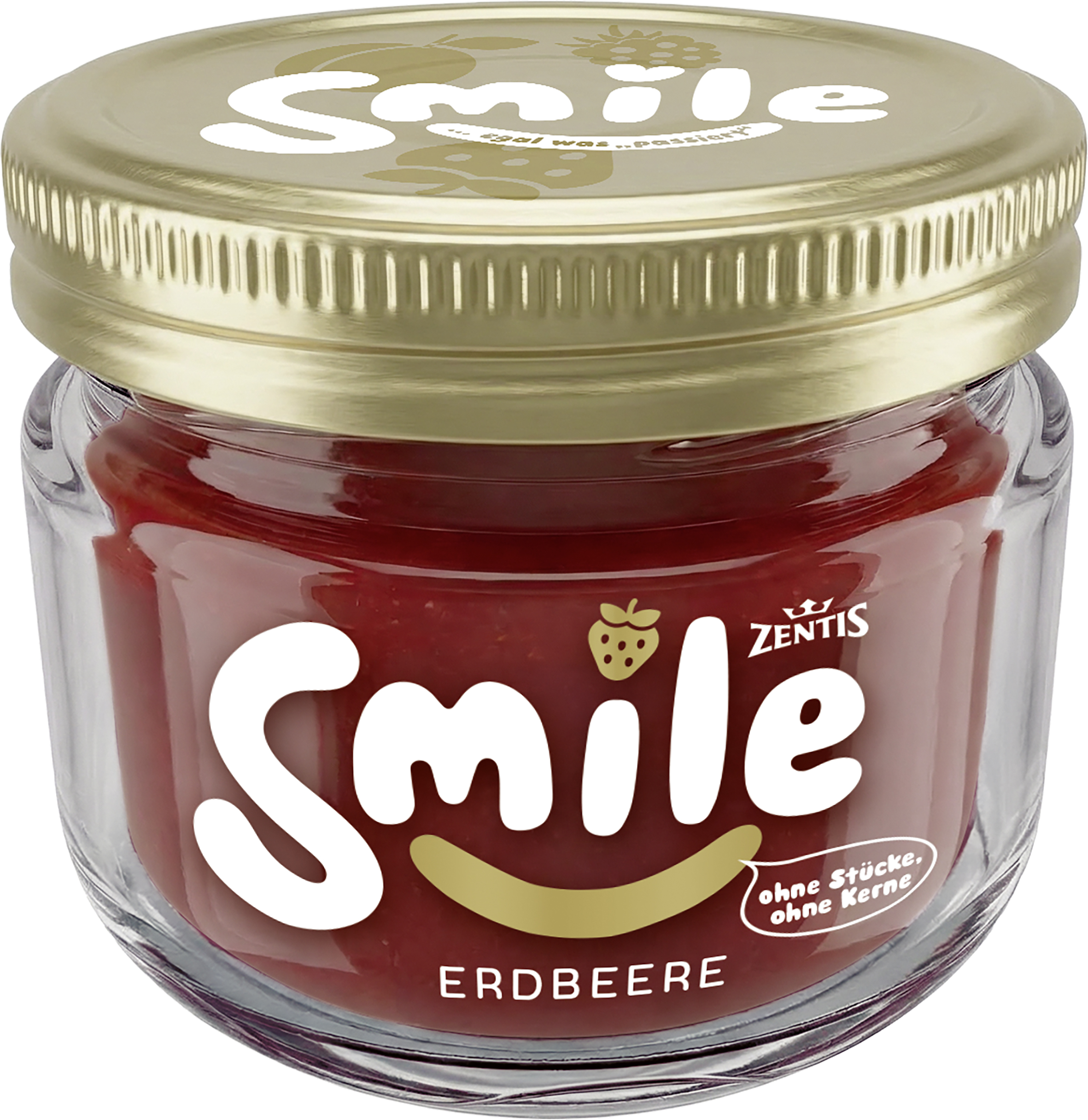 Zentis Smile 230g Erdbeere passiert