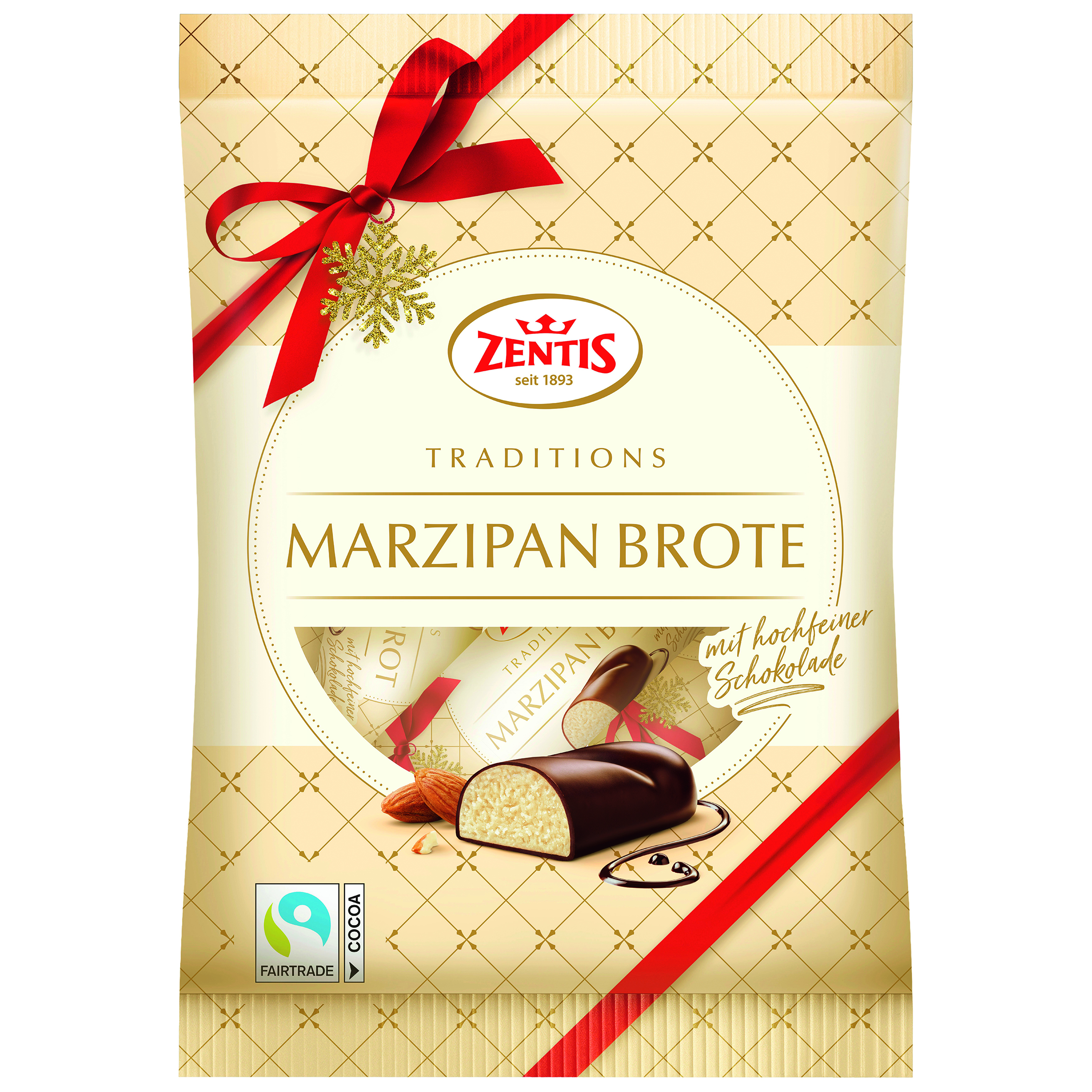 Zentis Marzipan Brote 8x25g im TW-Beutel
