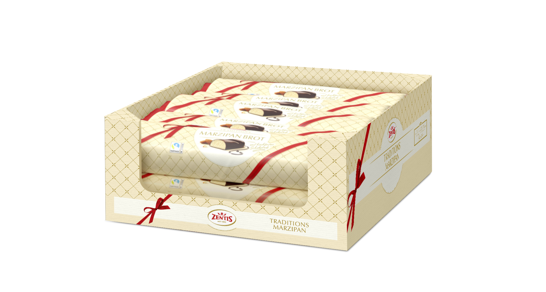 Zentis Marzipan Barren 500g, 15er Karton