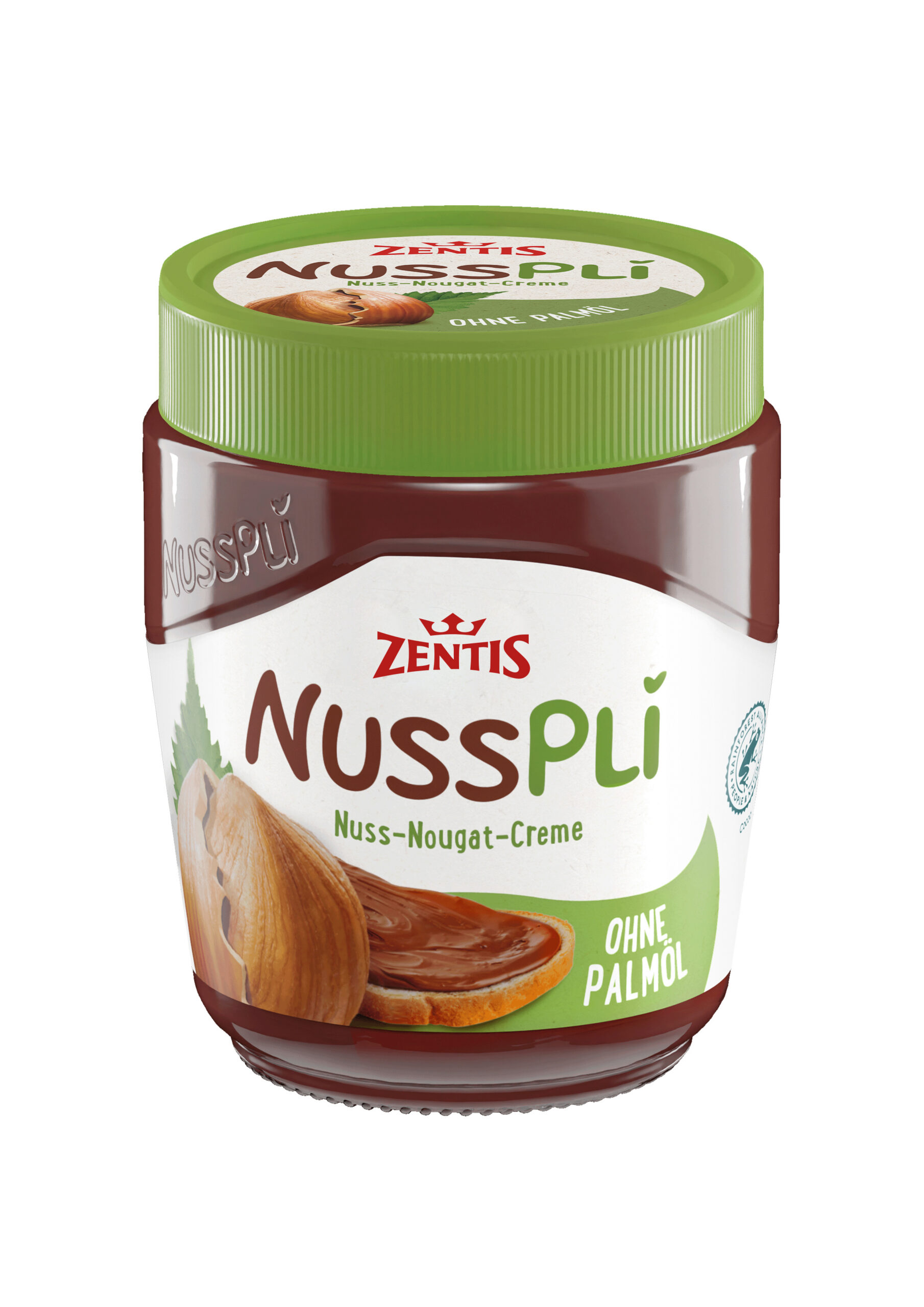 Zentis Nusspli ohne Palmöl, Nuss-Nougat-Creme, 300g