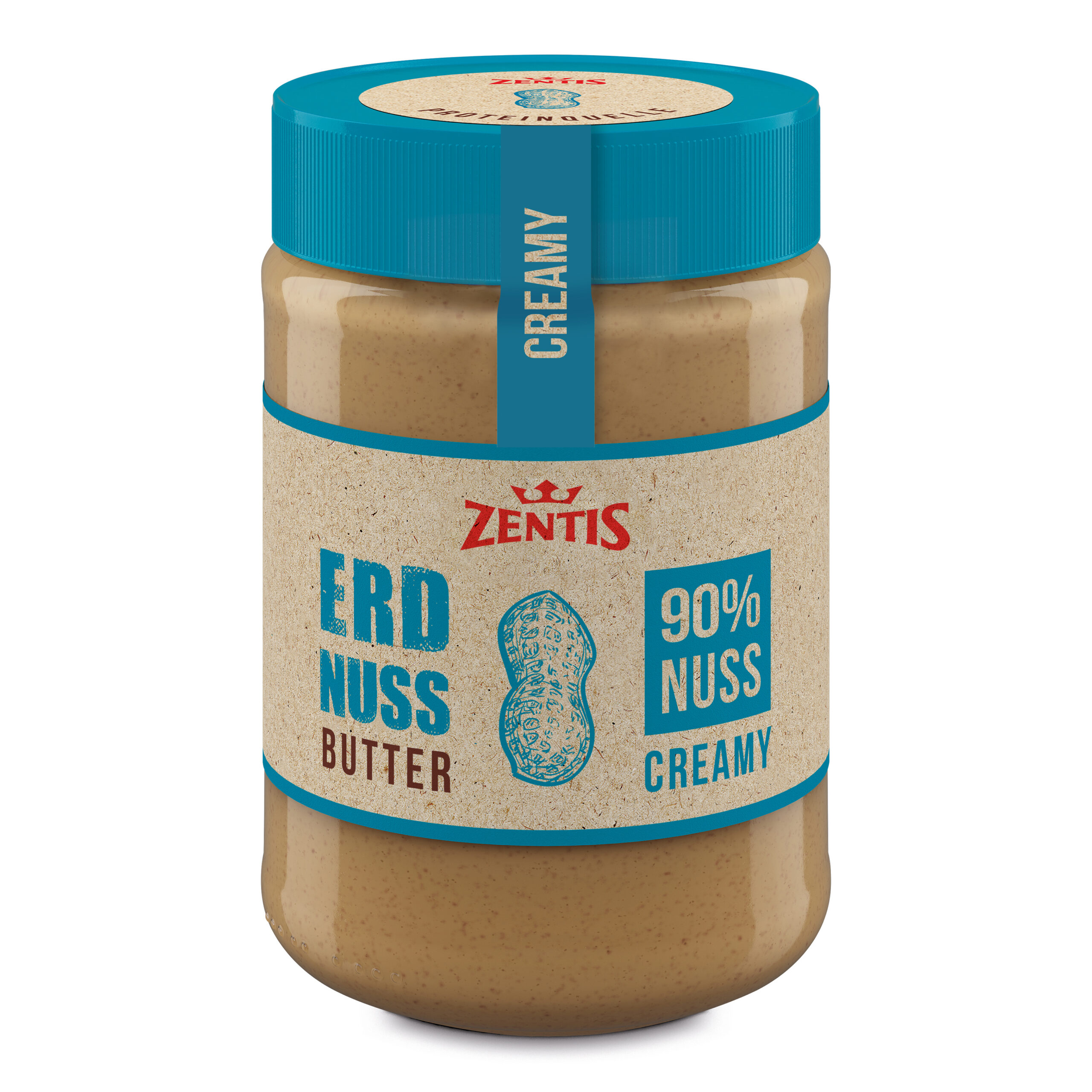Zentis Erdnussbutter CREAMY 350g