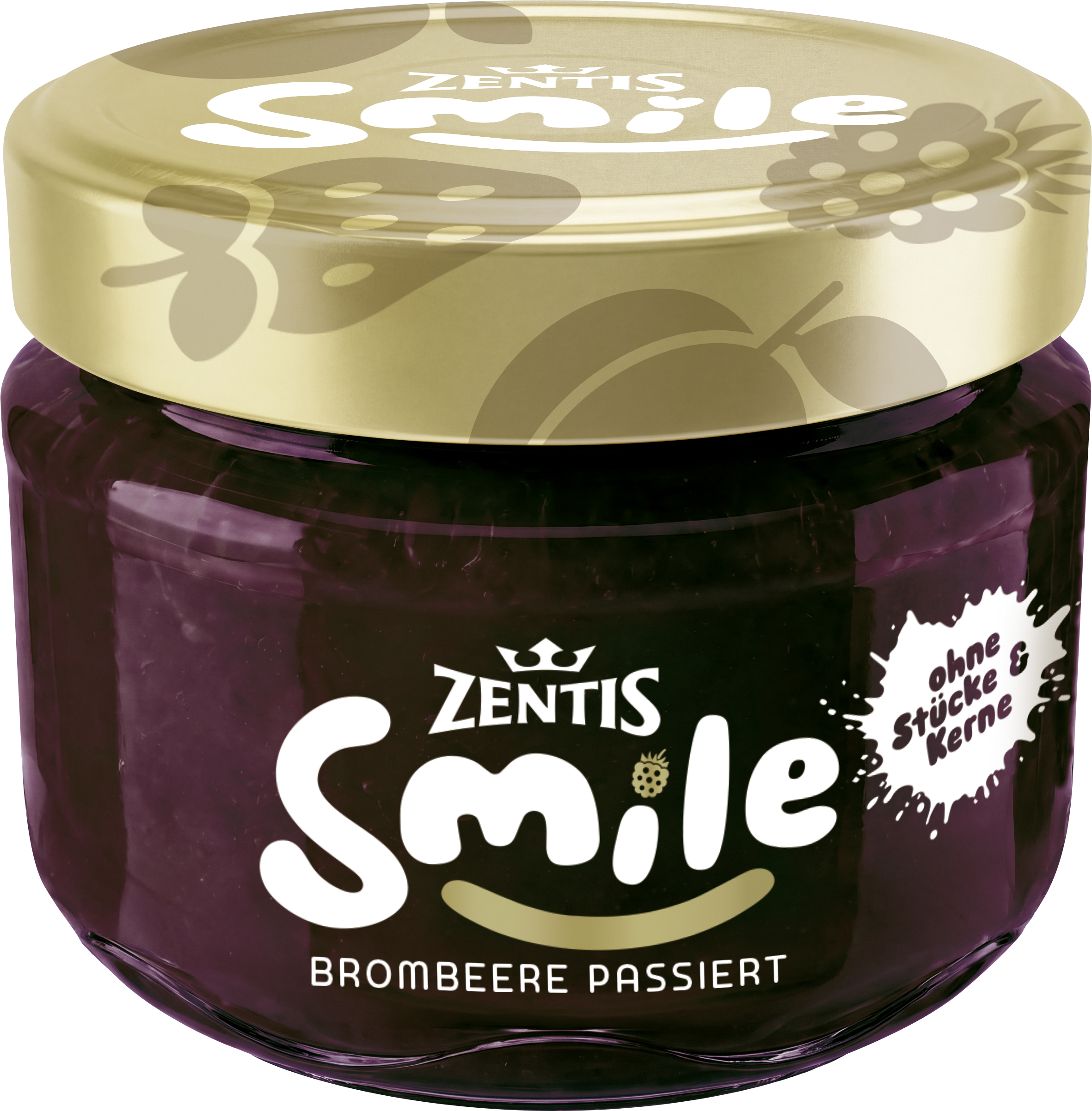 Zentis Smile 230g Brombeere passiert