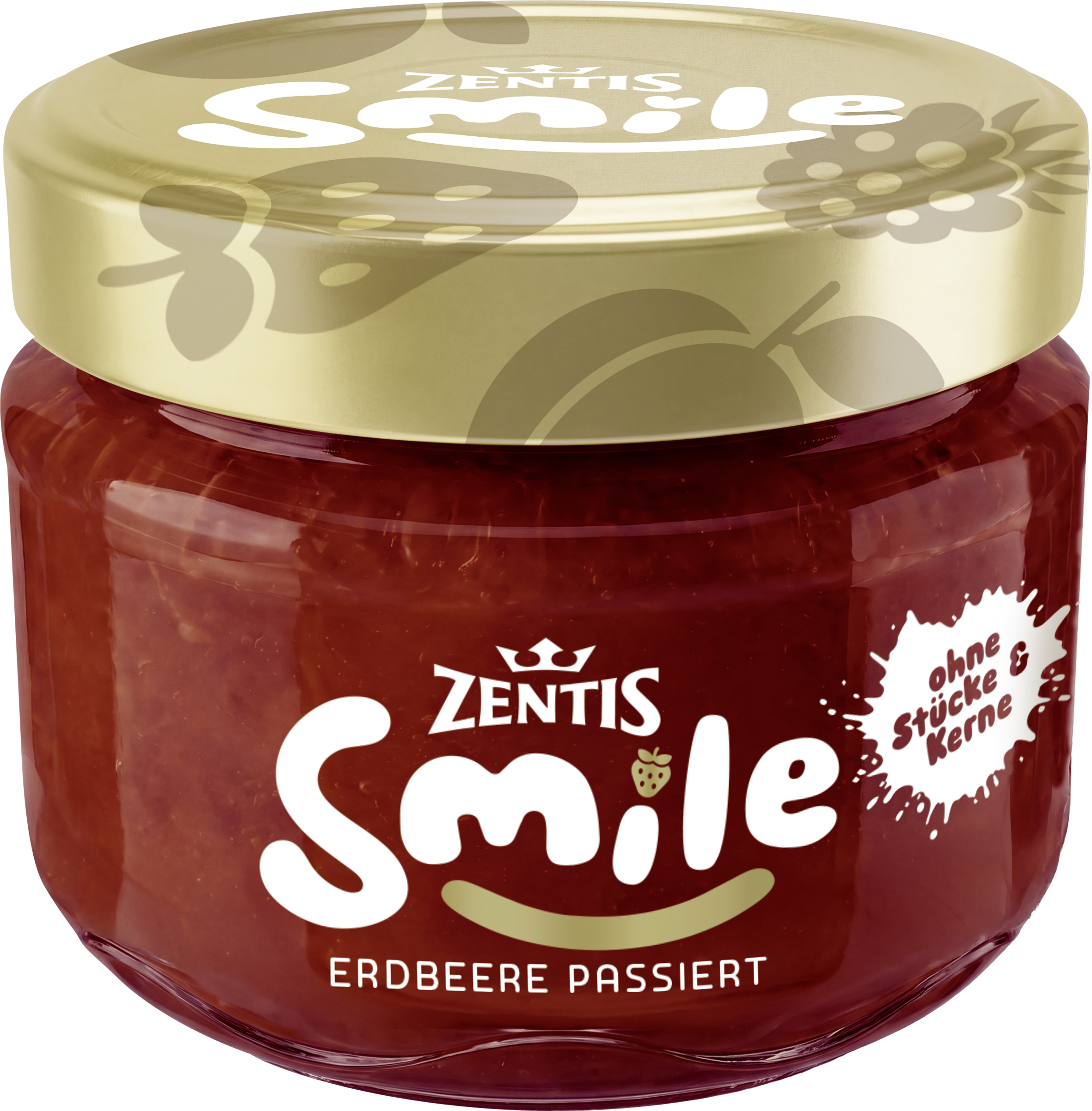 Zentis Smile 230g Erdbeere passiert