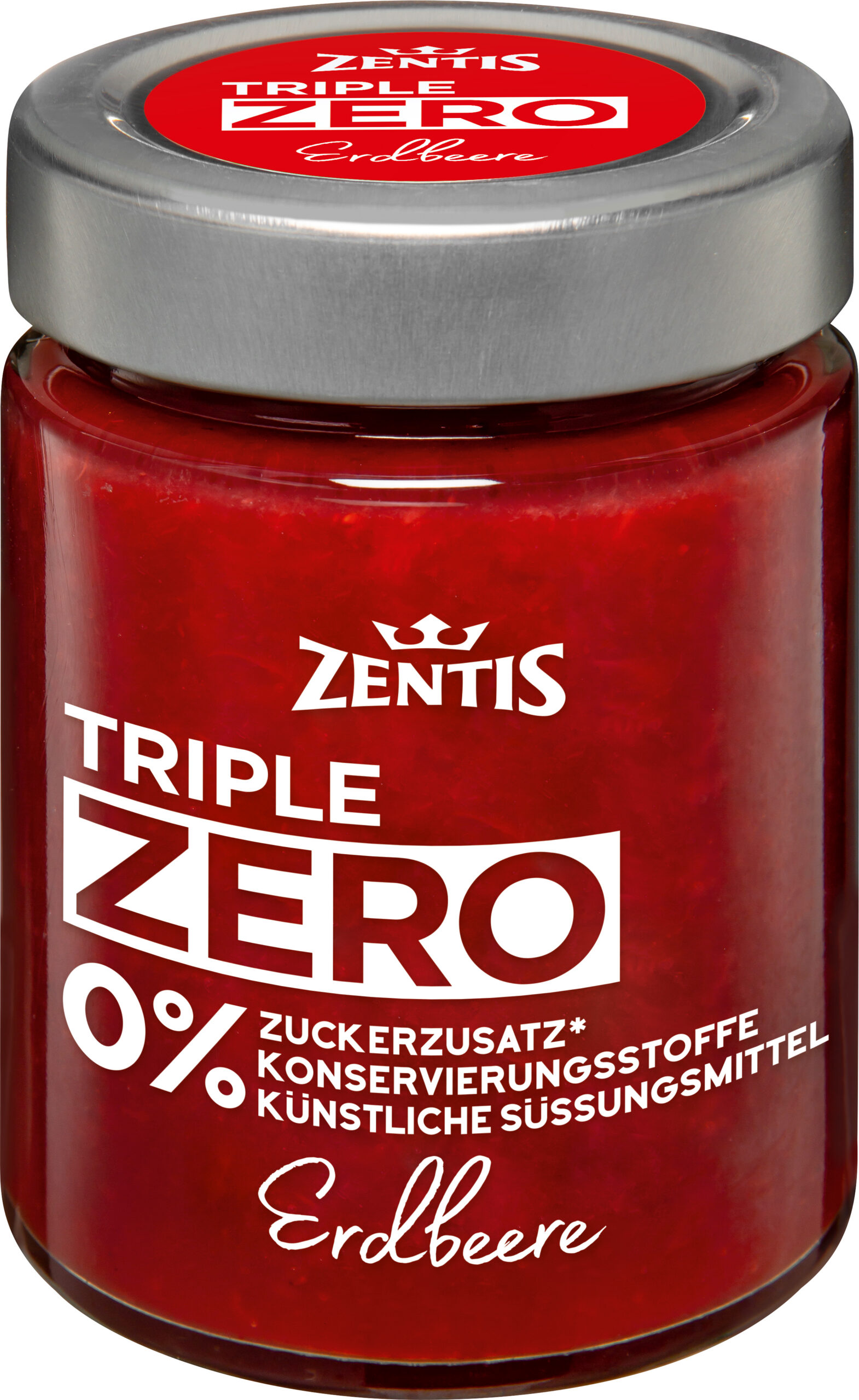 ZENTIS Triple ZERO 185g, Erdbeere