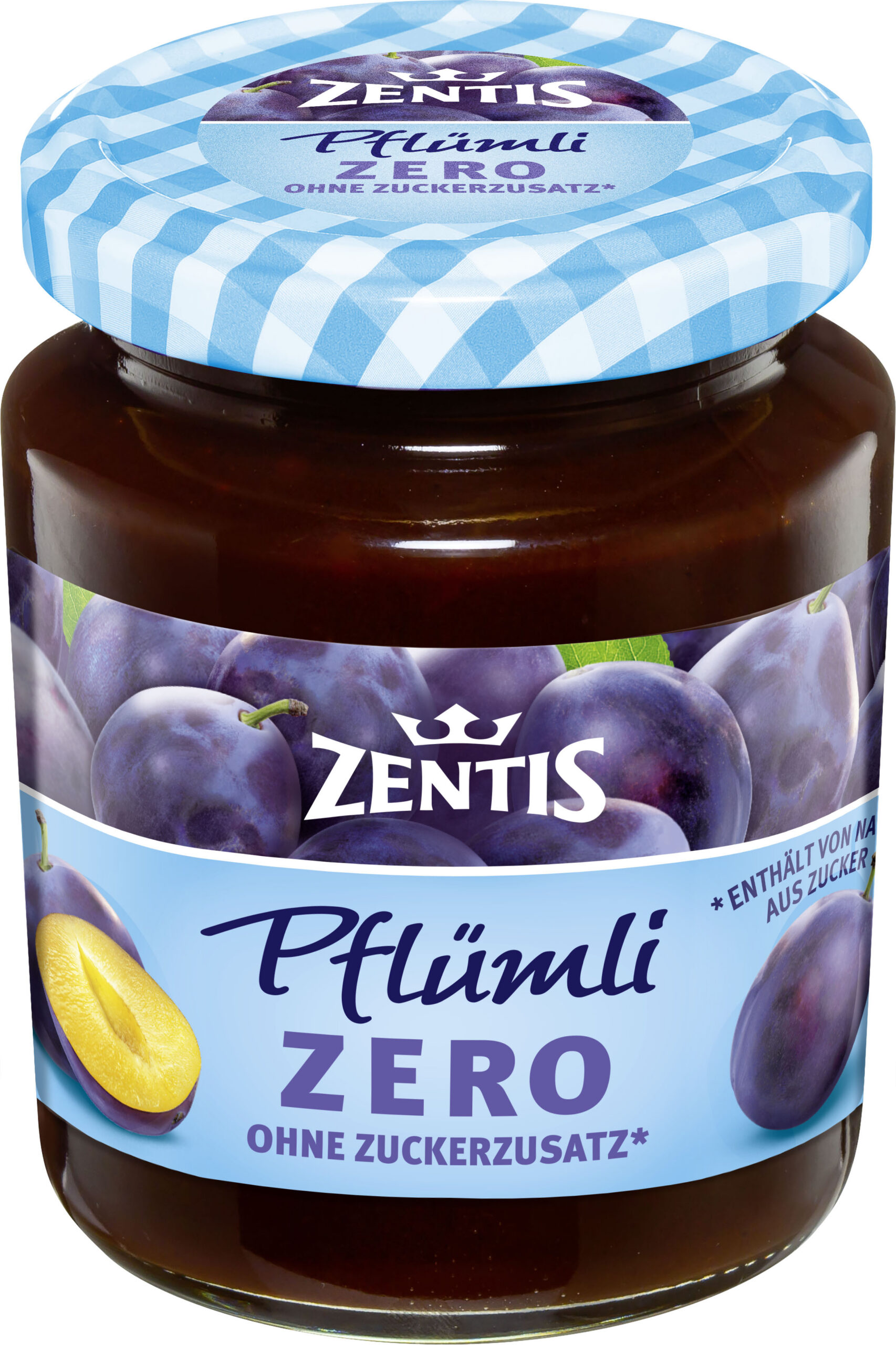 Zentis Pflümli Zero 175g