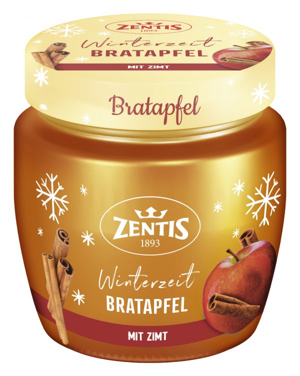 4067987001747 Zentis Frühstück 230g, Bratapfel Winter Edition 2025