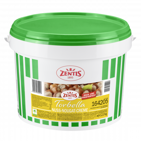 4002575644418 Zentis Torbella 12,0 kg Eimer Nuss-Nougat-Creme