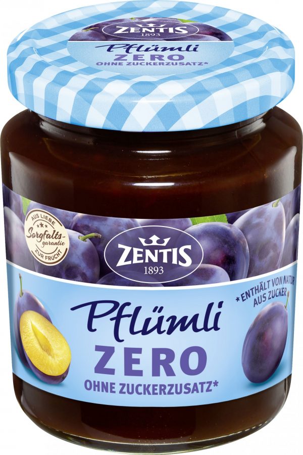 4067987002270 Zentis Pflümli Zero 175g