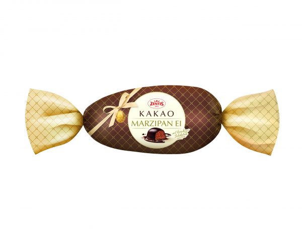 4062432005011 Zentis Marzipan Ei 100g, Kakao, 30er Karton